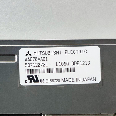 Nagelneue ursprüngliche 7,8 Zoll AA078AA01 LCD-Bildschirm-Anzeige für industrielle Anwendung für Mitsubishi