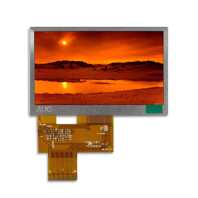 4,0 Zoll A040FL01 V1 LCD-Bildschirm Panel RGB 480 × 272 280 cd/m2 AUO-LCD-Display