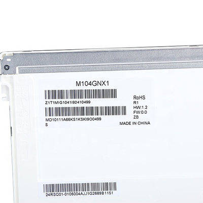 M104GNX1 R1 LVDS 10,4 bewegen industrielle LCD-Anzeigetafel Schritt für Schritt fort